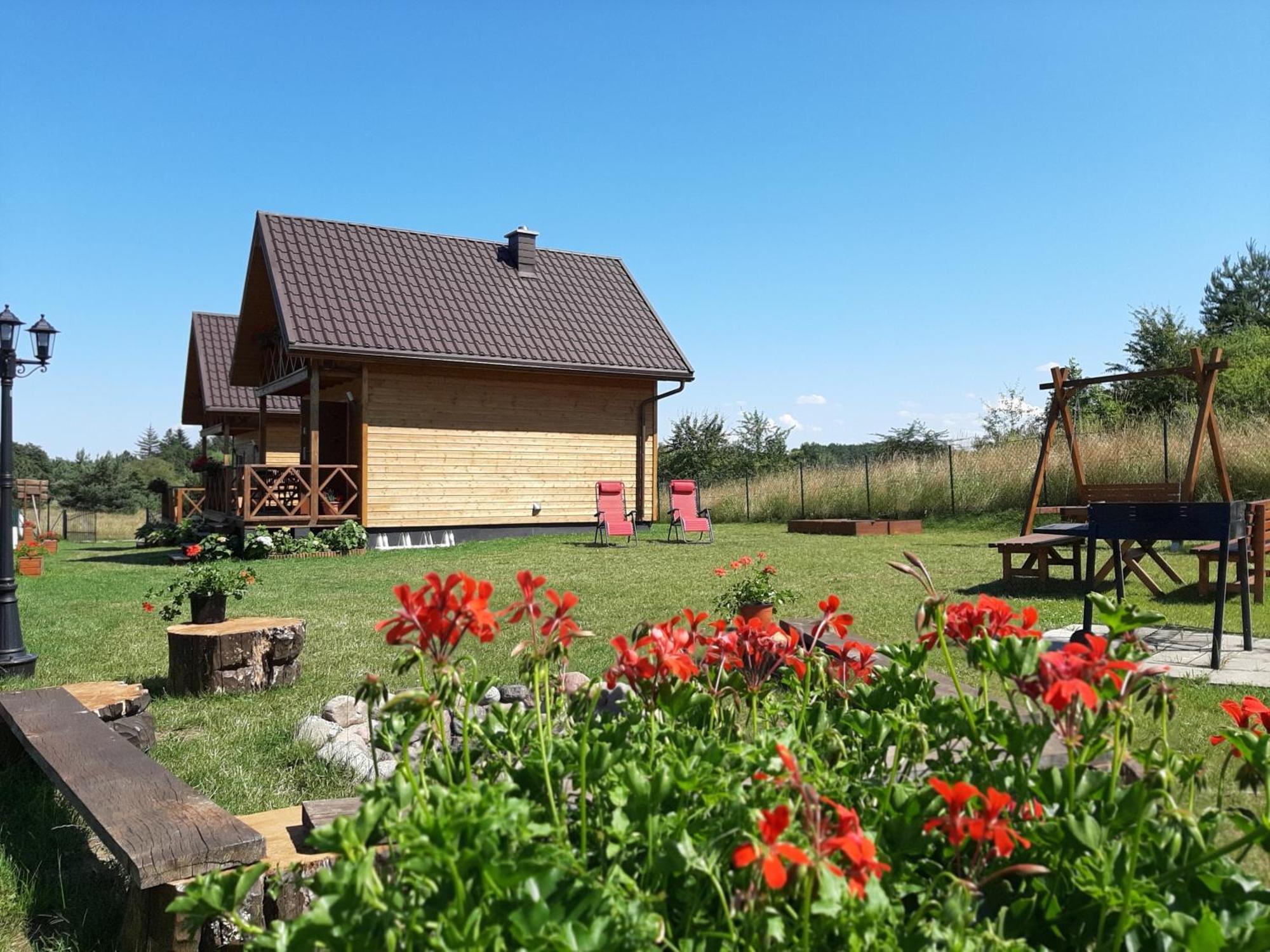 Czarcie Chatki Gardna Wielka Exterior foto