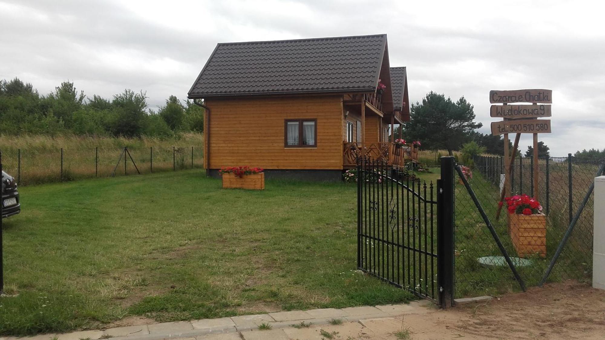 Czarcie Chatki Gardna Wielka Exterior foto